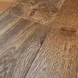 Fumed and Brushed Character Solid Oak Flooring