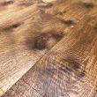 Fumed Band Sawn Provincial Solid Oak Flooring