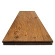 Fumed and Brushed Classic Solid Oak Flooring
