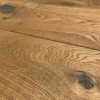 Fumed and Brushed Provincial Solid Oak Flooring