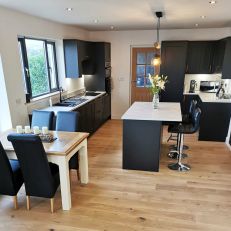 Natural Raw Effect Oiled Oak Flooring Character Grade