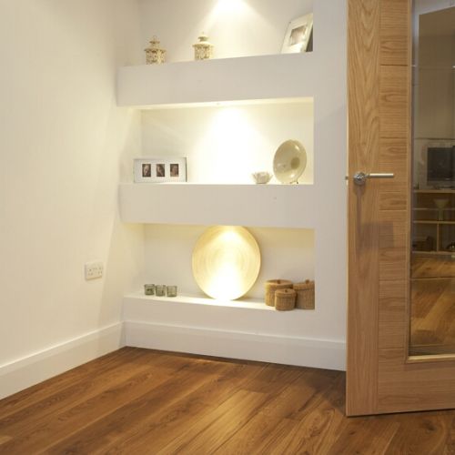 Fumed and Brushed Classic Solid Oak Flooring