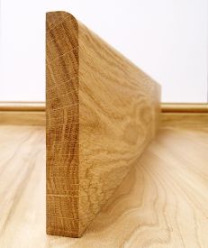 Round Edge European Oak Skirting Board