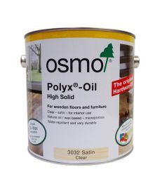 Osmo Polyx Hardwax Oil 3032 Satin Clear 2.5L