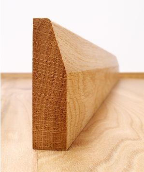 Chamfered European Oak Architrave Set