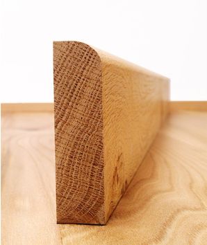Round Edge European Oak Architrave Set