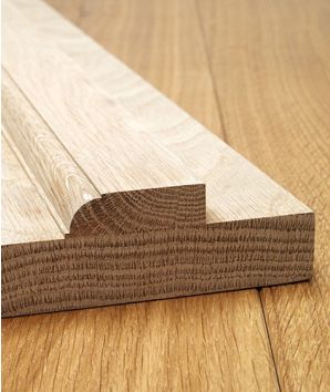 Internal Solid Oak Door Lining Set with Ovolo Stop Lats