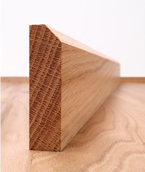 Solid American Oak 45° Chamfered Architrave Set