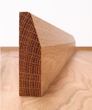 Solid American Oak Chamfered Architrave Set