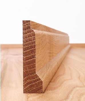 Solid American Oak Lambs Tongue Architrave Set