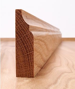 Solid American Oak Scotia Architrave Set